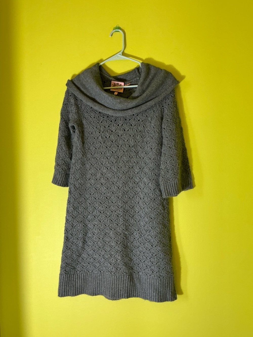 Vintage Y2K Grey Juicy Couture sweater dress